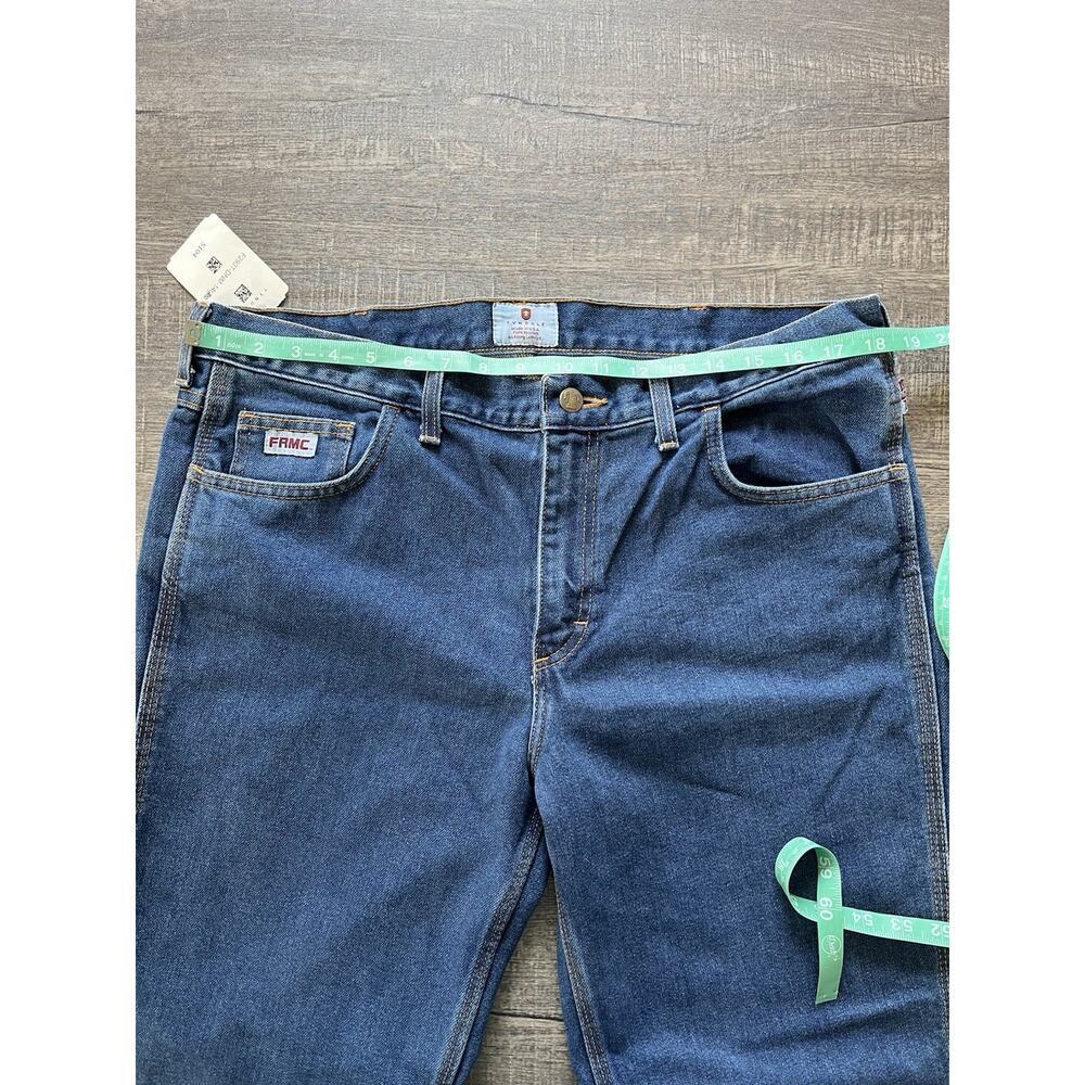 Tyndale FR Women’s Relaxed Fit Jeans Straight Leg Denim Blue 14x30 USA F293T NWT - Picture 9 of 11